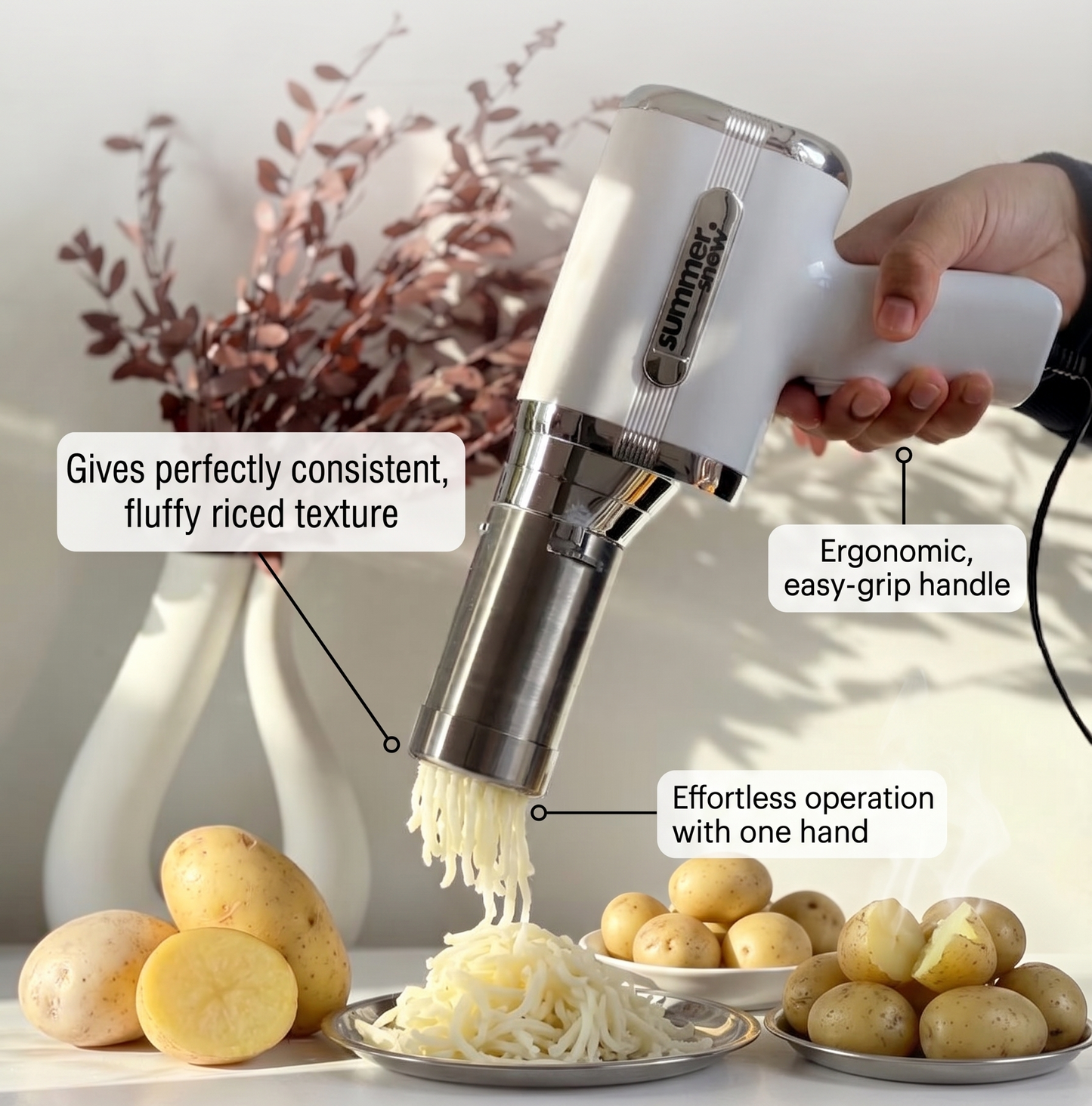 Automatic Idiyappam, String Hoppers Maker